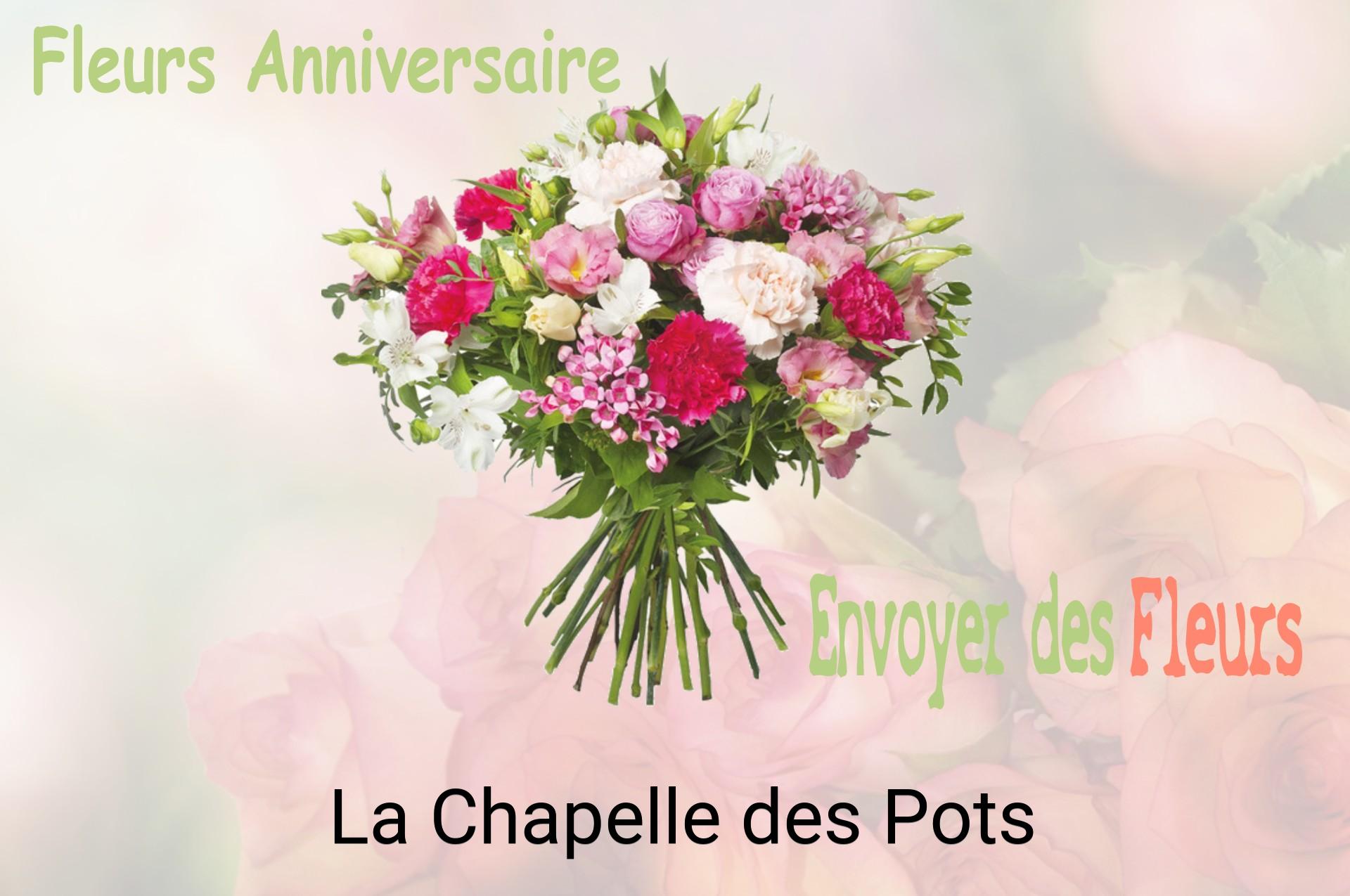 Bouquet de fleurs d’anniversaire livré à La Chapelle-des-Pots